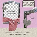 Sweet Baby Girl Frame 