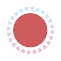 HeartsBluePink