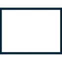  french navy rectangle border