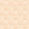 peach love hearts paper