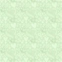 pastel green love hearts paper