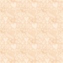peach love hearts paper
