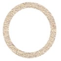 beige circle border