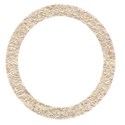 beige circle border