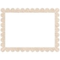 beige rectangle scolllop border copy