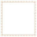 beige square lace border