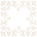 beige art deco border