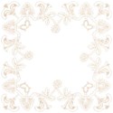 beige art deco border