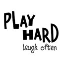 Play hard word art