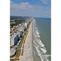 Aerial View of Myrtle Beach Coastline-1