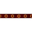 Burgandy Circle Mat