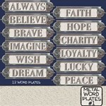 Metal Word Plates #1 Metal Word Plates #1