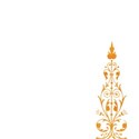 white ornamental paper