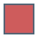 blue square frame