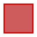 red square frame