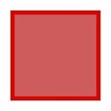 red square frame