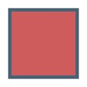 blue square frame
