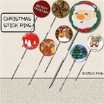 Christmas Stick Pins
