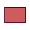 frame rectangle dark pink