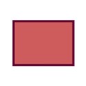 frame rectangle dark pink