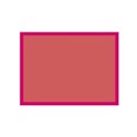 frame rectangle fuschia pink