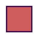 frame square purple