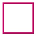  square fuschia pink