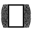 large scroll frame vertical black