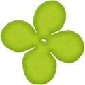 jss_justtreatsplease_felt flower 2 green