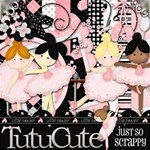 Tutu Cute Digital Scrapbook Kit