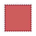 red glitter lace frame