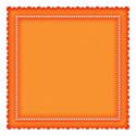 scallopedpaperdkorange