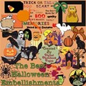 The Best Halloween Embellishments Kit Preview