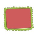 Green Doodle Frame