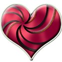 spiral heart pink121