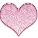 Heart palm leav pink lt2