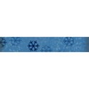 Blue Snowflake strip