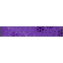 Purple Snowflake strip