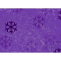 Purple Snowflake small