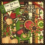 Time For Fall Digital Scrapbook Kit