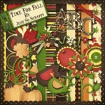 Time For Fall Digital Scrapbook Kit