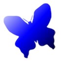 blue butterfly