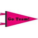 RJD Rah Rah Rah! pennant pink1