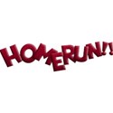 RJD you re out  homerun wordart