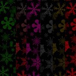 Snow Night Background