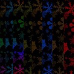 Snow Night Background