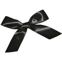 black bow