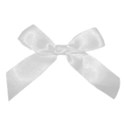 white bow