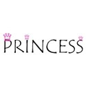 Princess word art