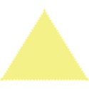 yellow triangle stamp